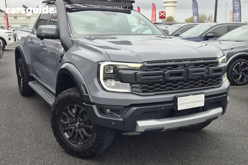 Grey 2023 Ford Ranger Double Cab Pick Up Raptor 3.0 (4X4)