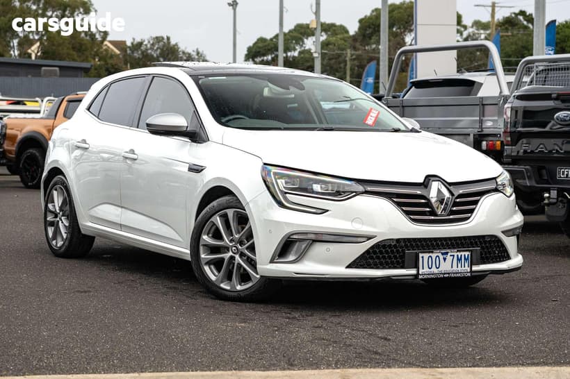 White 2019 Renault Megane Hatchback Gt-Line