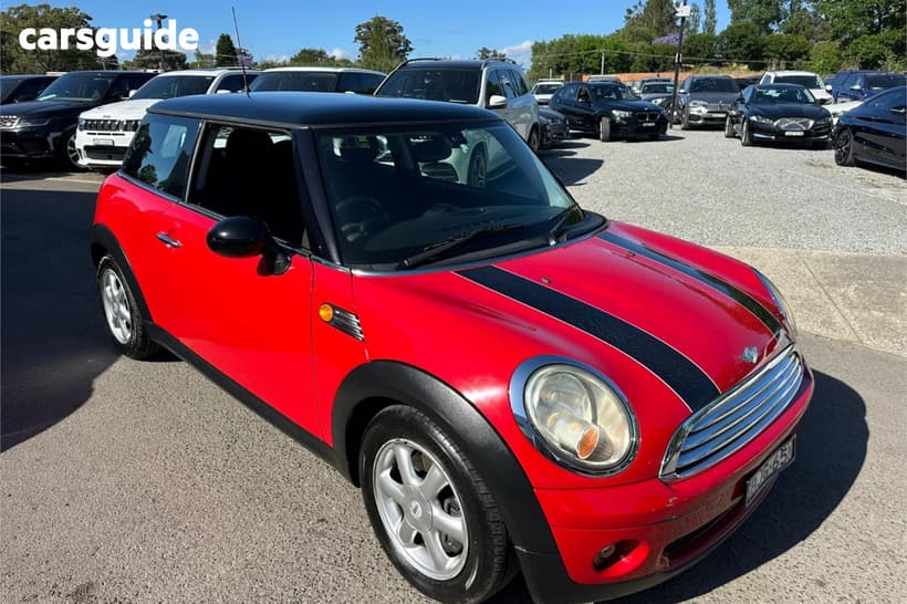 Red 2009 Mini Hatch Hatch COOPER F