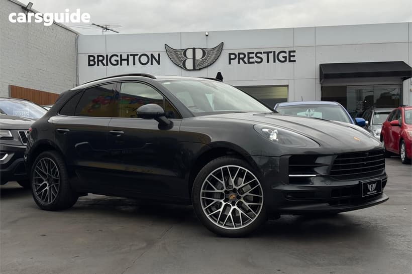 Grey 2019 Porsche Macan Wagon S