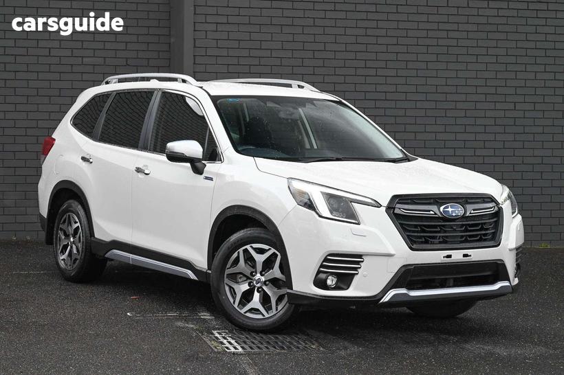 White 2023 Subaru Forester Wagon Hybrid L (Awd)