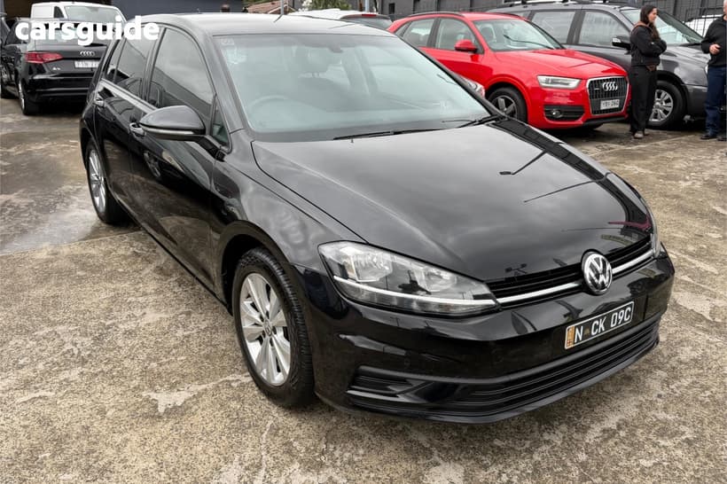 Black 2020 Volkswagen Golf Hatchback 110 Tsi Trendline