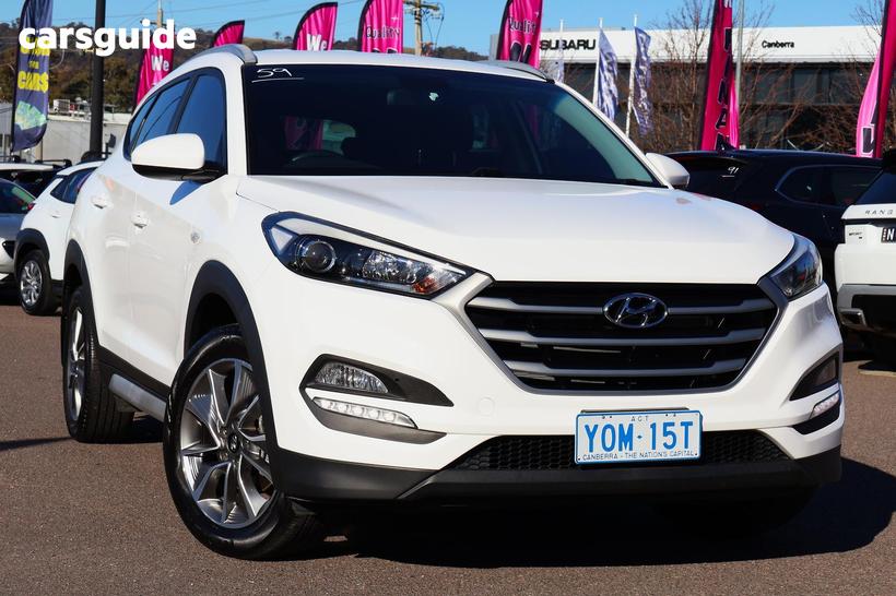 White 2017 Hyundai Tucson Wagon Active X (Fwd)