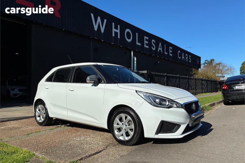 White 2020 MG MG3 Hatchback Core