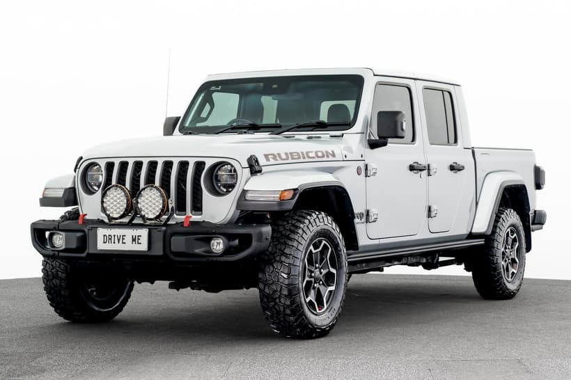 Silver 2022 Jeep Gladiator Dual Cab Utility Rubicon (4X4)