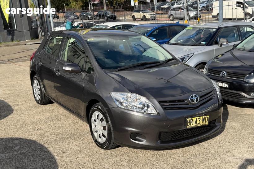 Grey 2012 Toyota Corolla Hatchback Ascent