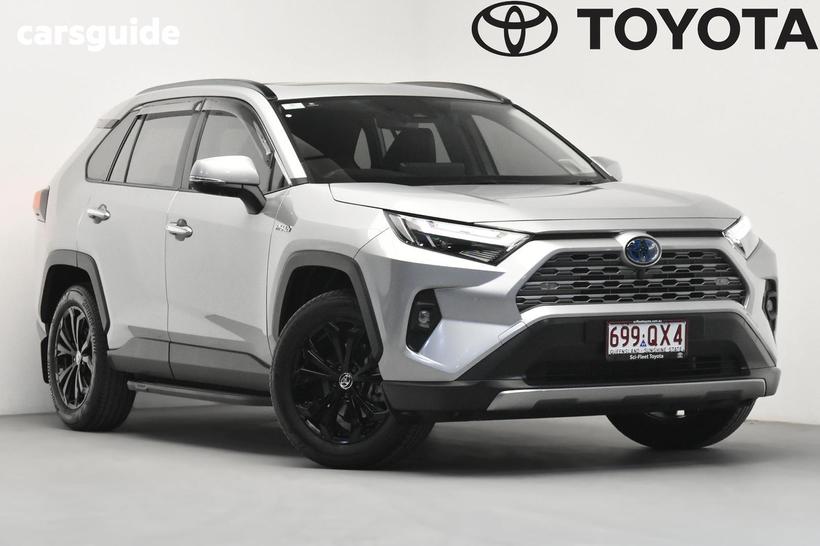 Silver 2024 Toyota RAV4 Wagon Cruiser (Awd) Hybrid