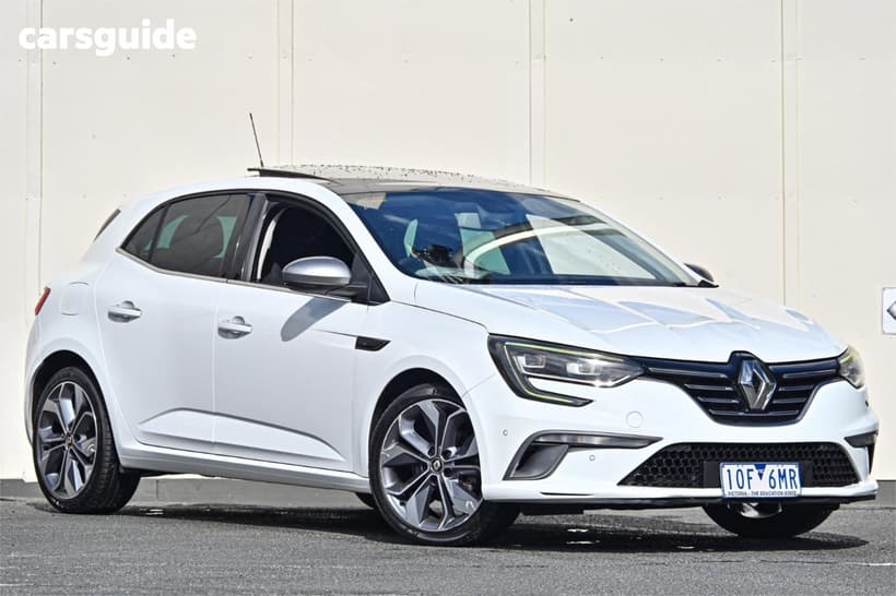 White 2017 Renault Megane Hatchback Gt-Line