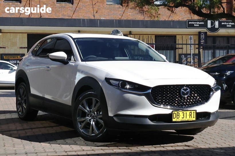 White 2021 Mazda CX-30 Wagon G25 Astina (Fwd)