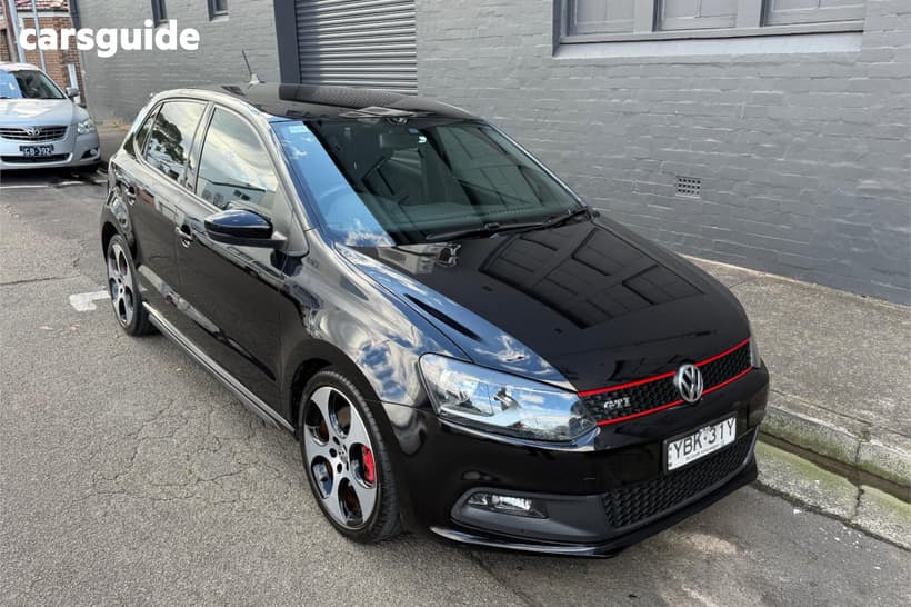 Black 2014 Volkswagen Polo Hatchback Gti