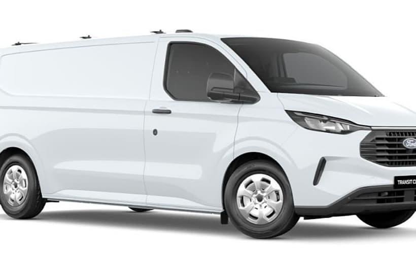 White 2025 Ford Transit Custom Van Trend (Lwb)