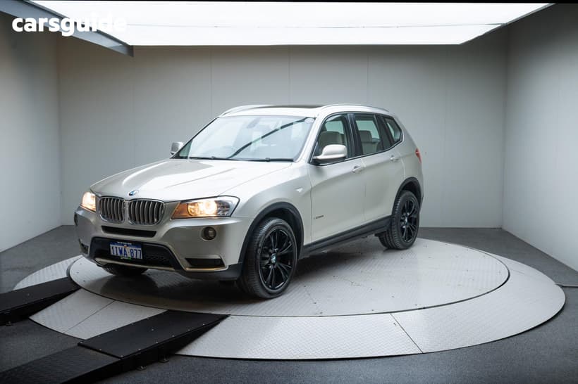 Silver 2011 BMW X3 Wagon Xdrive 28I