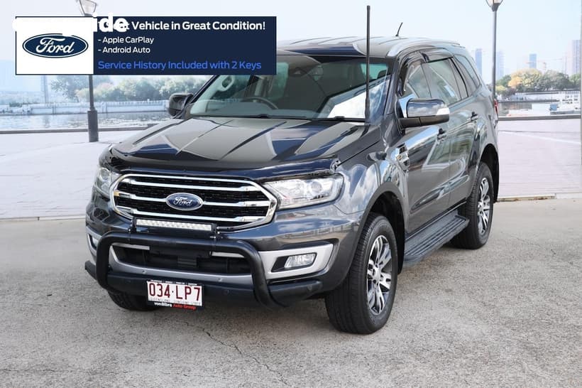 Grey 2019 Ford Everest Wagon Trend (4Wd 7 Seat)