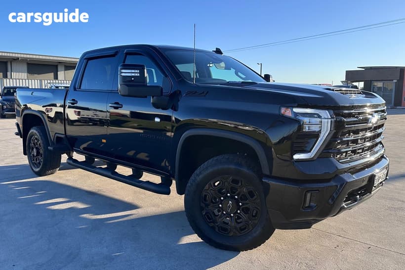 Black 2024 Chevrolet Silverado HD Ute Tray LTZ PREMIUM W/TECH PACK 4X4