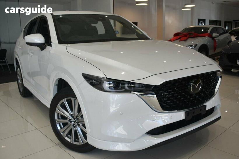 White 2026 Mazda CX-5 Wagon G25 Akera (Awd)