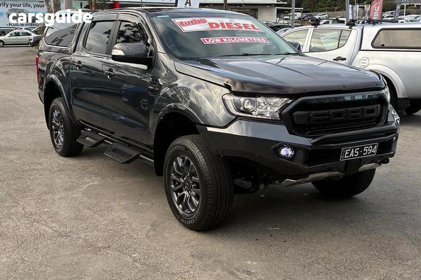 Grey 2021 Ford Ranger Double Cab Pick Up Fx4 Max 2.0 (4X4)