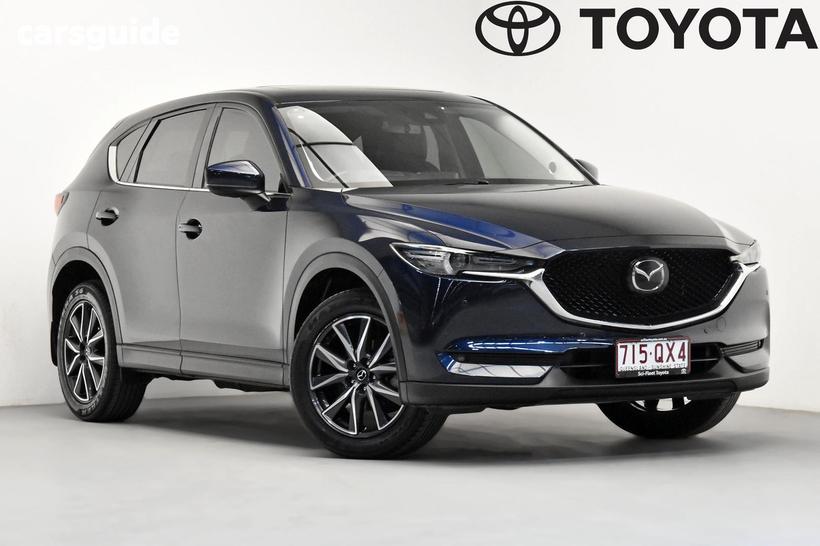 Blue 2017 Mazda CX-5 Wagon Akera (4X4)