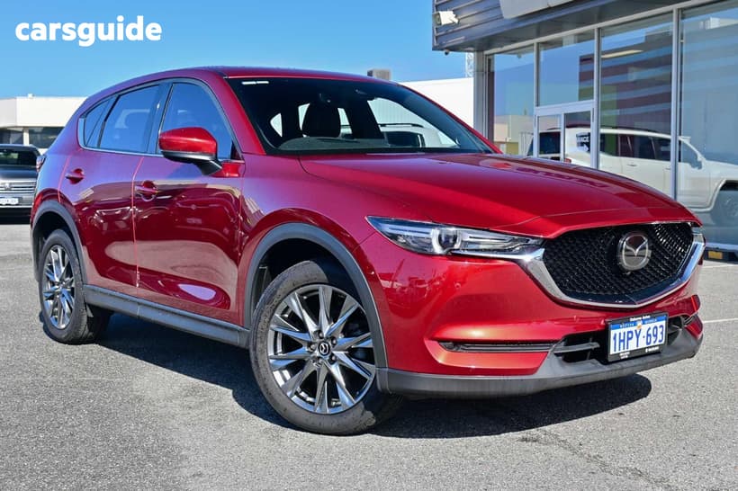 Red 2020 Mazda CX-5 Wagon Akera (4X4)