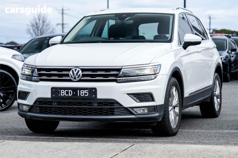 White 2019 Volkswagen Tiguan Wagon 132 Tsi Comfortline