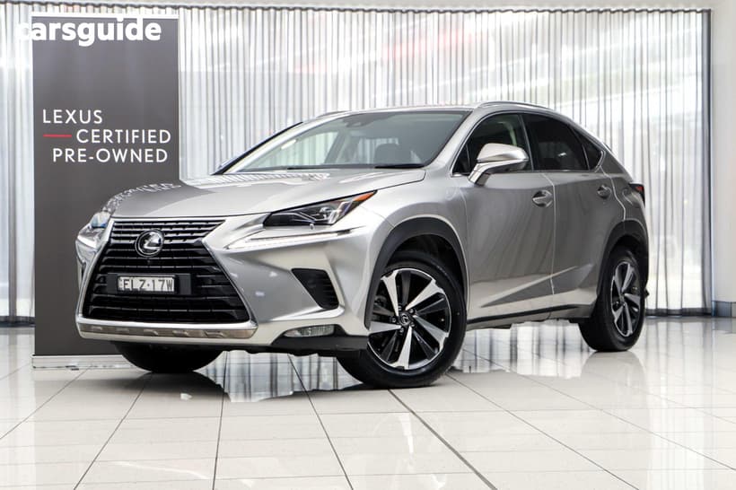 Silver 2020 Lexus NX300 Wagon Sports Luxury (Awd)