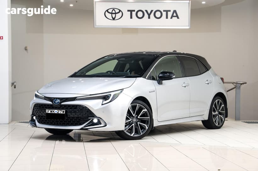 Silver 2024 Toyota Corolla Hatchback Zr Hybrid