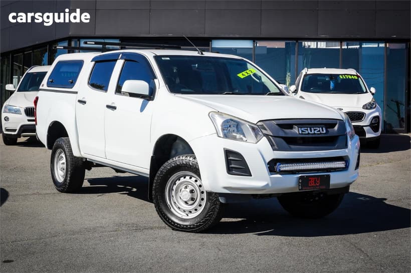 White 2018 Isuzu D-MAX Crew Cab Utility Sx Hi-Ride (4X2)