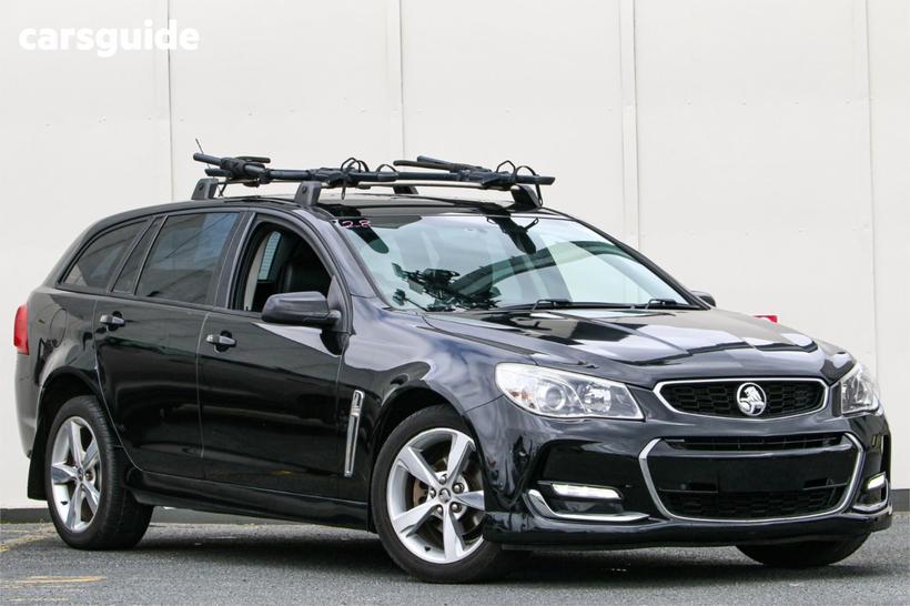 Black 2015 Holden Commodore Sportswagon Sv6