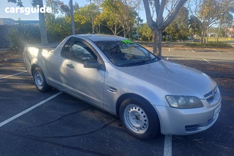 White 2010 Holden Commodore Utility Omega