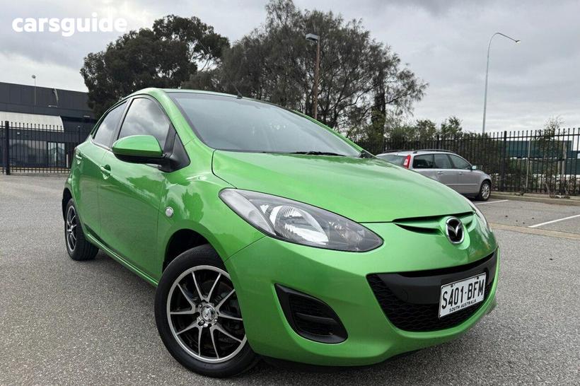 Green 2012 Mazda 2 Hatchback Neo