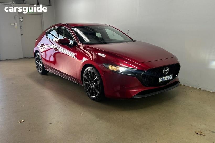 Red 2019 Mazda 3 Hatchback G25 Gt