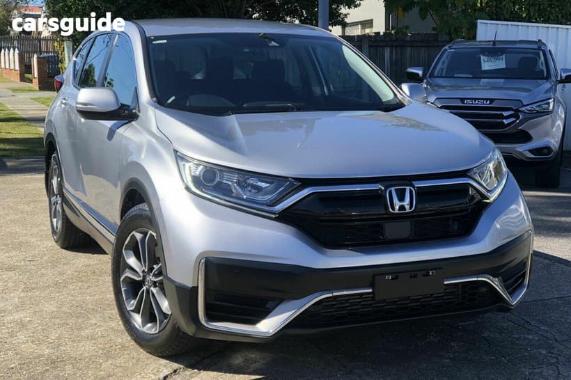 Silver 2022 Honda CR-V Wagon Vti X (2Wd) 5 Seats