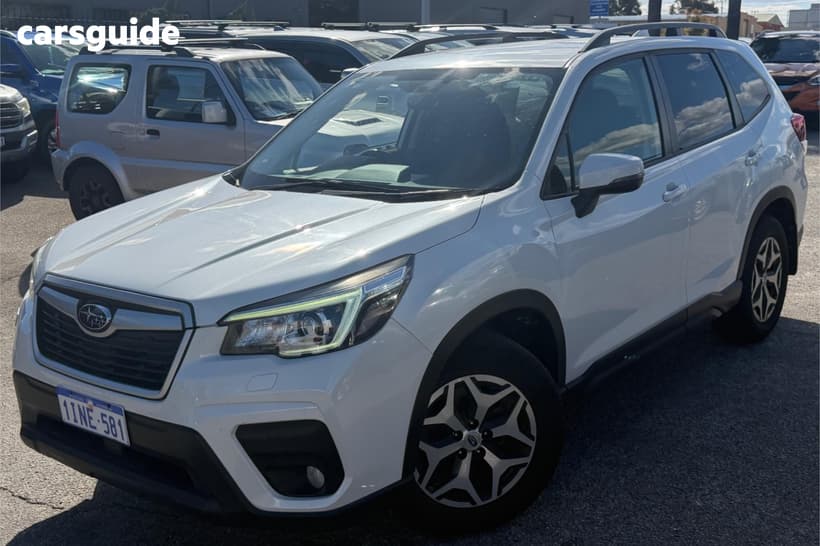 White 2019 Subaru Forester Wagon 2.5I (Awd)