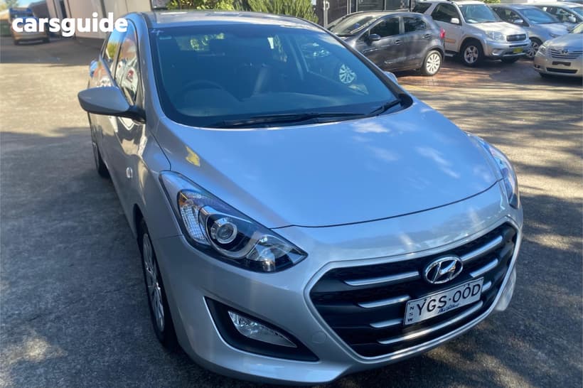 Silver 2016 Hyundai I30 Hatchback Active