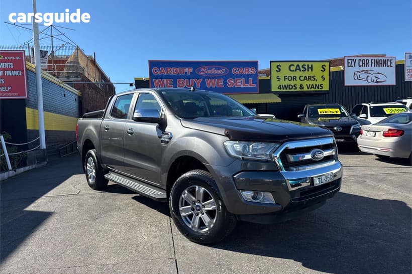 Grey 2017 Ford Ranger Super Cab Utility Xlt 3.2 (4X4)