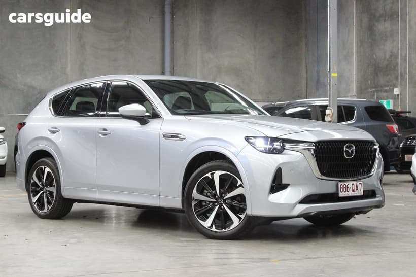 Silver 2023 Mazda CX-60 Wagon G40E Azami Hybrid