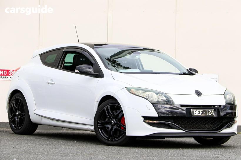 White 2012 Renault Megane Coupe Rs 250 Monaco Gp