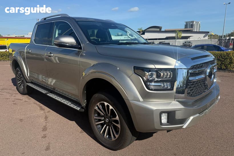Silver 2025 GWM Cannon Alpha Dual Cab Utility Ultra (4X4)