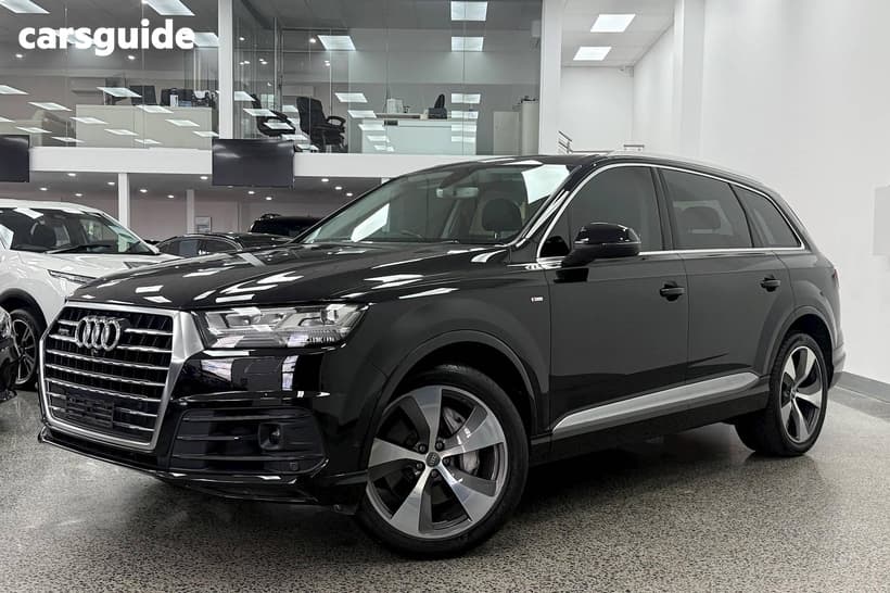 Black 2015 Audi Q7 Wagon 3.0 Tdi Quattro