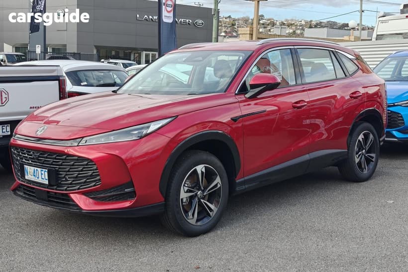 Red 2026 MG HS SUV VIBE F
