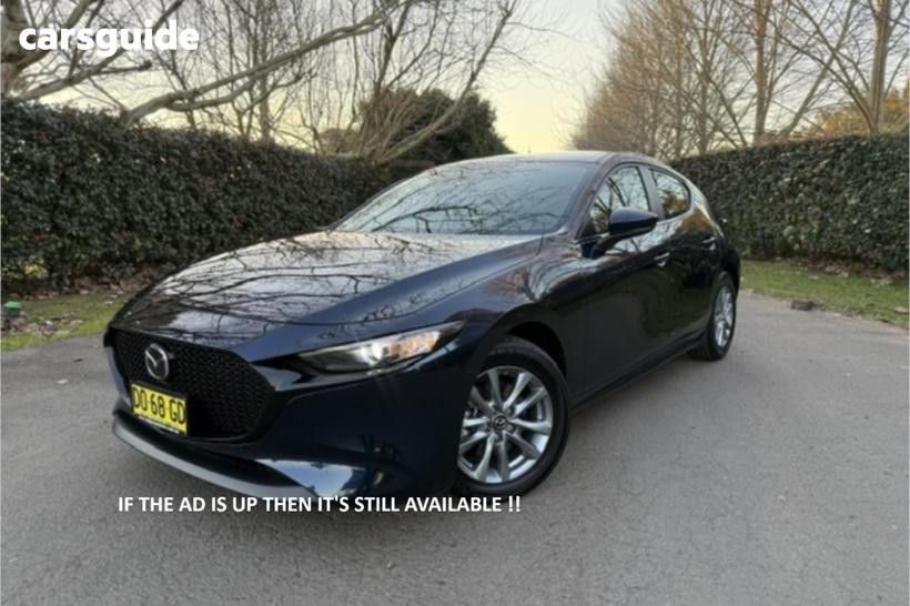 Blue 2025 Mazda 3 Hatchback G20 Pure