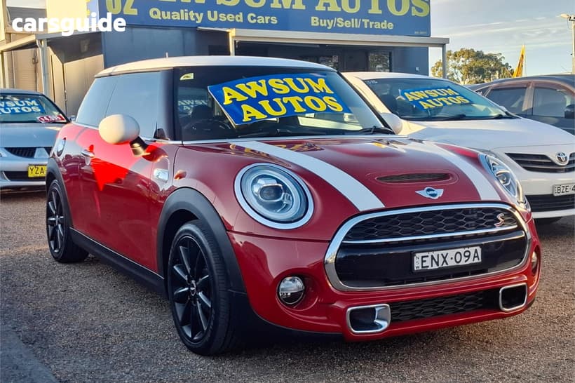 Red 2015 Mini Hatch Hatch COOPER S F