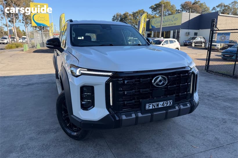 White 2024 LDV D90 Wagon Mode (2Wd)