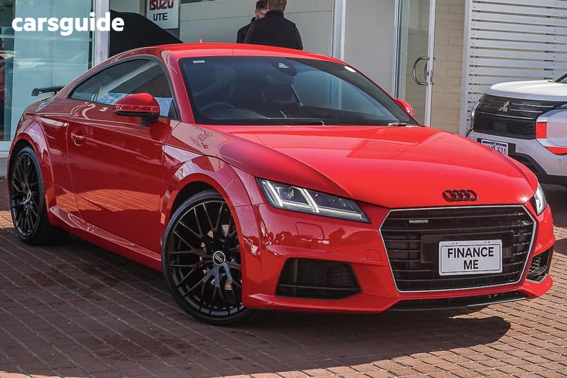 Red 2015 Audi TT Coupe 2.0 Tfsi S-Line