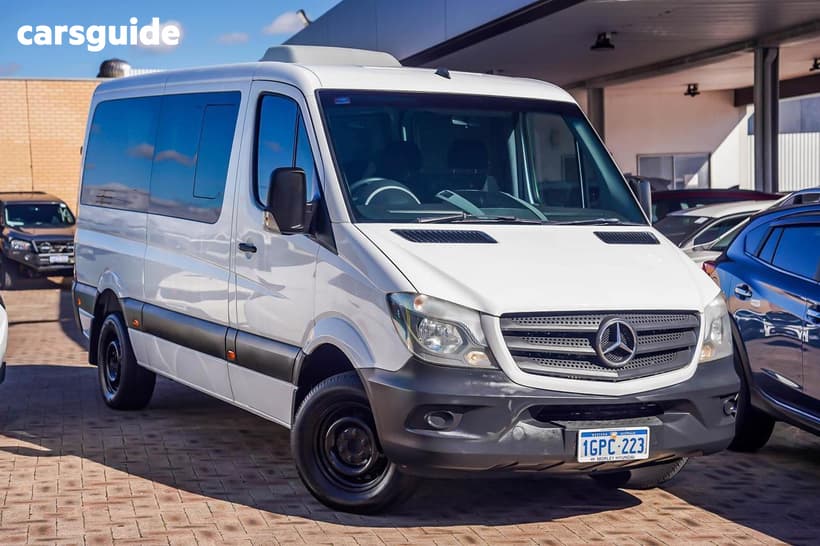 White 2017 Mercedes-Benz Sprinter Van 316Cdi Lwb Hi Roof