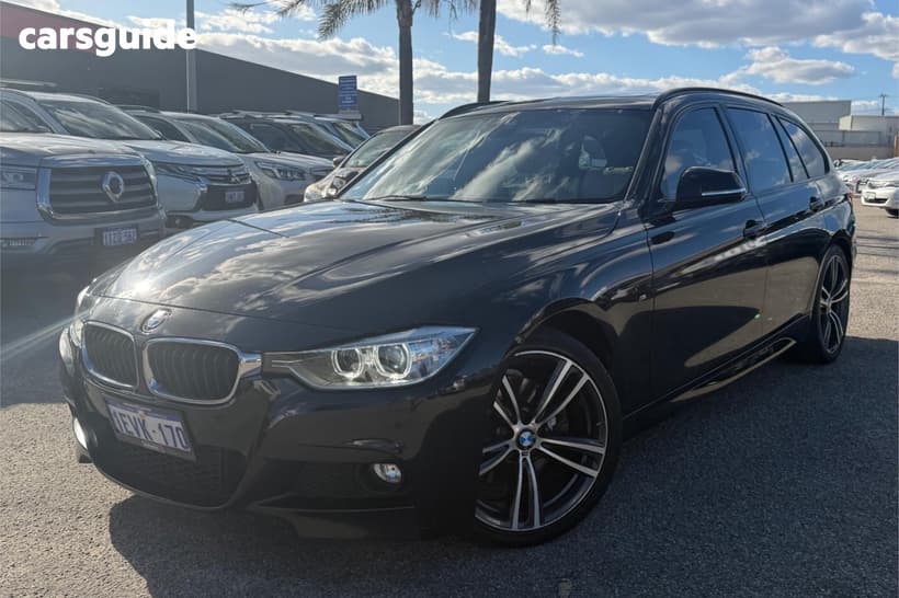 Black 2015 BMW 320I Wagon Touring Luxury Line