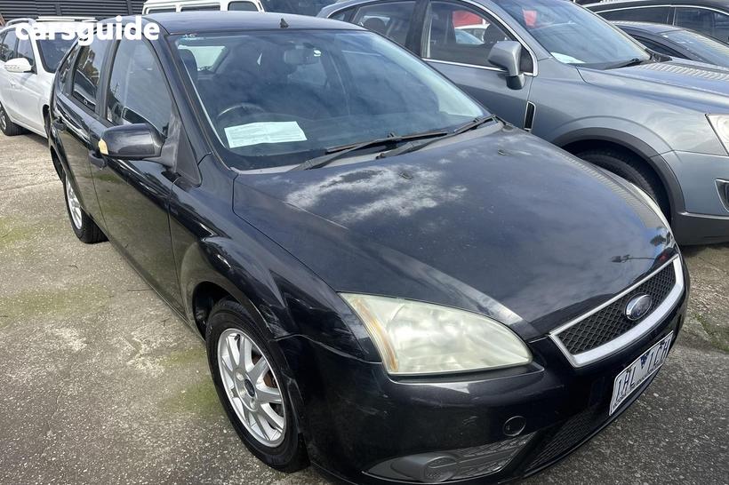 Black 2008 Ford Focus Hatchback Lx