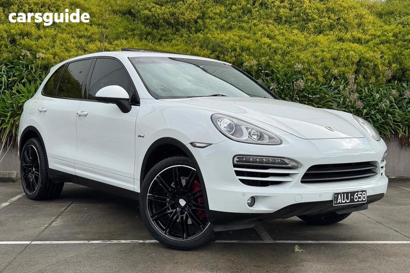 White 2013 Porsche Cayenne Wagon Diesel