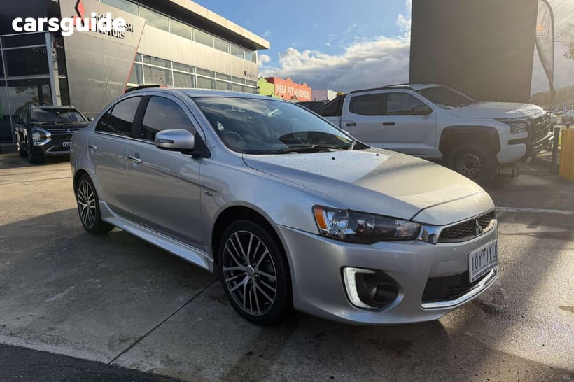 Silver 2017 Mitsubishi Lancer Sedan Ls