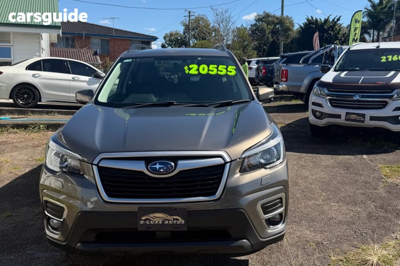 Grey 2020 Subaru Forester Wagon 2.5I Premium (Awd)