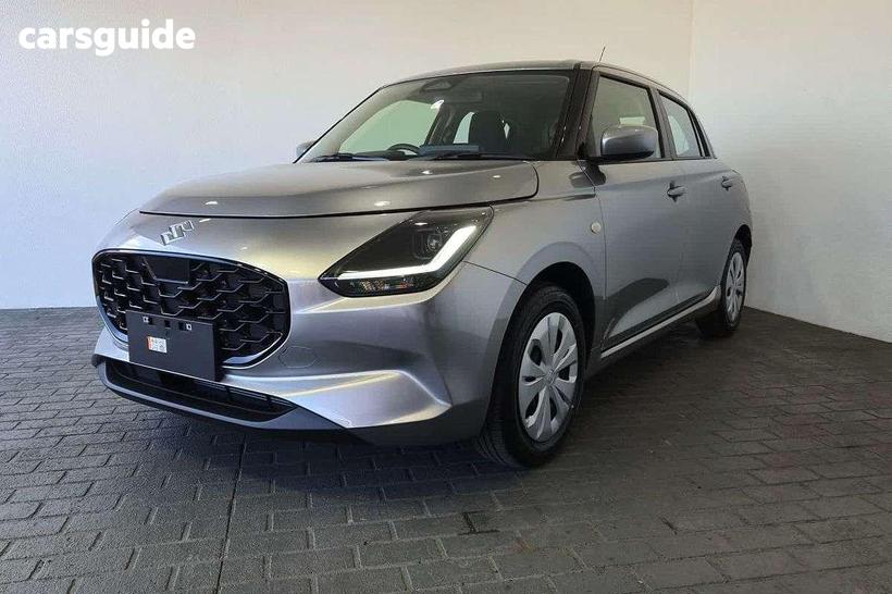 Silver 2025 Suzuki Swift Hatchback Hybrid